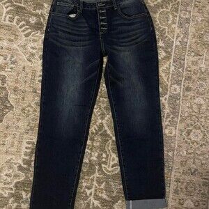 Flamingals Dark Wash Jeans With D 256